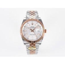 DateJust 41 126331 ARF 1:1 Best Edition 904L Steel Silver Textured Dial on SS/RG Jubilee Bracelet SH3235(Gain Weight) DateJust 41 126331 ARF 1:1 Best Edition 904L Steel Silver Textured Dial on SS/RG Jubilee Bracelet SH3235(Gain Weight)