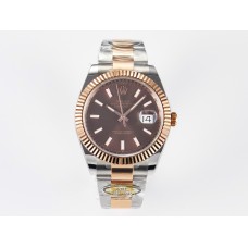 DateJust 41 126331 ARF 1:1 Best Edition 904L Steel Brown Dial on SS/RG Oyster Bracelet SH3235(Gain Weight) DateJust 41 126331 ARF 1:1 Best Edition 904L Steel Brown Dial on SS/RG Oyster Bracelet SH3235(Gain Weight)