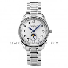 Master Collection Moonphrase White Dial on Bracelet Master Collection Moonphrase White Dial on Bracelet