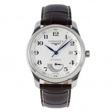 Master Collection White Dial in Steel Ref. L2.908.4.78.3