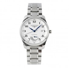 Master Collection White Dial in Steel Ref. L2.908.4.78.6
