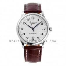 Master Collection White Dial on Brown Leather Strap Master Collection White Dial on Brown Leather Strap