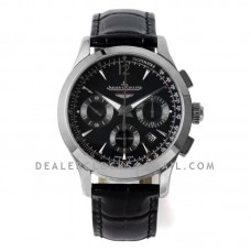 Master Control Chronograph Black/Grey Dial with in Steel Master Control Chronograph Black/Grey Dial with in Steel
