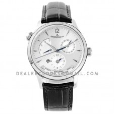 Master Control Geographic White Dial in Steel Master Control Geographic White Dial in Steel