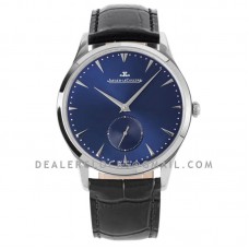 Master Ultra Thin Small Second Blue Dial in Steel