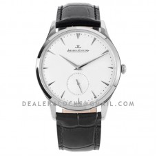 Master Ultra Thin Small Second White Dial in Steel