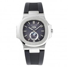 Nautilus 57261A-001 Grey Dial in Rubber Strap Nautilus 57261A-001 Grey Dial in Rubber Strap