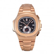 Nautilus Chronograph 5980/1R Black Dial in Rose Gold Nautilus Chronograph 5980/1R Black Dial in Rose Gold