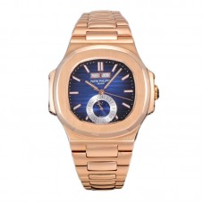 Nautilus Chronograph 5980/1R Blue Dial in Rose Gold Nautilus Chronograph 5980/1R Blue Dial in Rose Gold