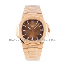 Nautilus Jumbo 5711 Brown Dial in Rose Gold Nautilus Jumbo 5711 Brown Dial in Rose Gold