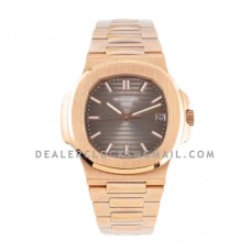 Nautilus Jumbo 5711 Grey Dial in Rose Gold Nautilus Jumbo 5711 Grey Dial in Rose Gold