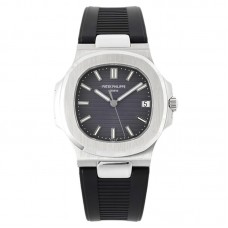 Nautilus Jumbo 5711/1A Grey Dial on Rubber Strap