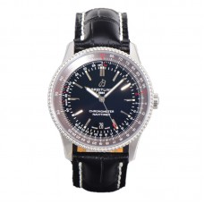 Navitimer Automatic 41 Black Dial in Steel Navitimer Automatic 41 Black Dial in Steel