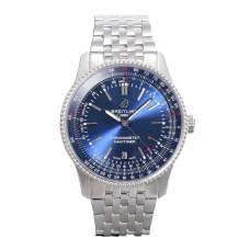 Navitimer Automatic 41 Blue Dial in Steel on Bracelet Ref. A17326161C1A1