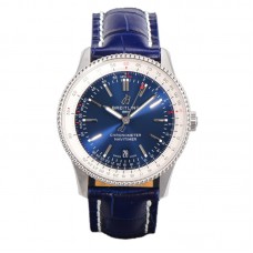 Navitimer Automatic 41 Blue and White Dial in Steel Navitimer Automatic 41 Blue and White Dial in Steel