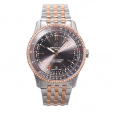 Navitimer Automatic 41 Grey Dial in Steel/Rose Gold on Bracelet Ref. U17326121M1U1