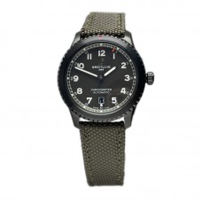 Navitimer Aviator 8 Automatic 41 Green Dial in PVD on Green Nylon Strap