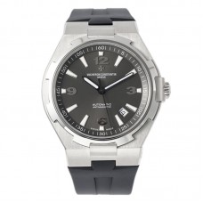 Overseas Automatic 47040 Grey Dial in Steel on Rubber Strap Overseas Automatic 47040 Grey Dial in Steel on Rubber Strap