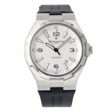 Overseas Automatic 47040 White Dial in Steel on Rubber Strap Overseas Automatic 47040 White Dial in Steel on Rubber Strap