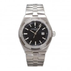 Overseas Black Dial Ref. 4205 35mm in Steel Overseas Black Dial Ref. 4205 35mm in Steel