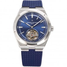 Overseas Tourbillion in Blue Rubber Strap Overseas Tourbillion in Blue Rubber Strap