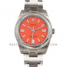 Oyster Perpetual 41mm Red Coral Dial 114300 Oyster Perpetual 41mm Red Coral Dial 114300