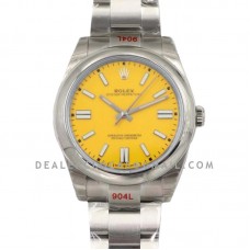 Oyster Perpetual 41mm Yellow Dial 114300 Oyster Perpetual 41mm Yellow Dial 114300