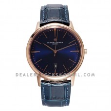 Patrimony Blue Dial in Pink Gold Ref: 85180 Patrimony Blue Dial in Pink Gold Ref: 85180