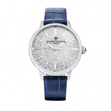 Patrimony Self-Winding Jewellery Diamond Paved Dial in White Gold Patrimony Self-Winding Jewellery Diamond Paved Dial in White Gold