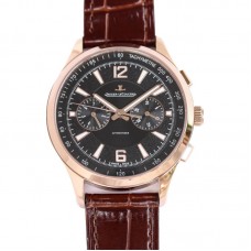 Polaris Chronograph Black Dial in Pink Gold Ref. Q9022450