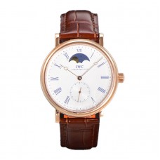 Portofino Hand Wound Moon Phrase IW5548 White Dial in Rose Gold Portofino Hand Wound Moon Phrase IW5548 White Dial in Rose Gold