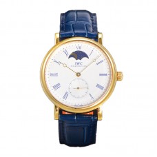 Portofino Hand Wound Moon Phrase IW5548 White Dial in Yellow Gold Portofino Hand Wound Moon Phrase IW5548 White Dial in Yellow Gold