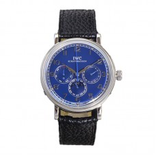 Portofino Perpetual Calendar IW3446 Blue Dial in Steel Portofino Perpetual Calendar IW3446 Blue Dial in Steel