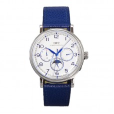 Portofino Perpetual Calendar IW3446 White Dial in Steel Portofino Perpetual Calendar IW3446 White Dial in Steel