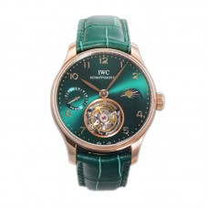 Portugese Tourbillon Green Dial on Rose Gold
