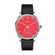 Portugieser Automatic 40 IW3583 Red Dial in Steel Portugieser Automatic 40 IW3583 Red Dial in Steel