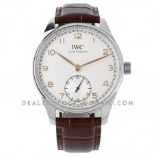 Portugieser Automatic 40 IW358303 White Dial in Steel Portugieser Automatic 40 IW358303 White Dial in Steel