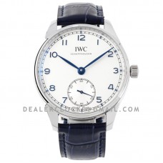 Portugieser Automatic 40 IW358304 White Dial in Steel Portugieser Automatic 40 IW358304 White Dial in Steel