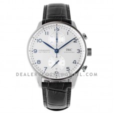 Portugieser Chronograph IW371605 White Dial in Steel Portugieser Chronograph IW371605 White Dial in Steel