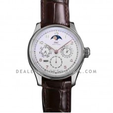Portugieser Perpetual Calendar IW5033 White Dial in White Gold/Rose Gold Portugieser Perpetual Calendar IW5033 White Dial in White Gold/Rose Gold