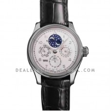 Portugieser Perpetual Calendar IW503406 White Dial in White Gold Portugieser Perpetual Calendar IW503406 White Dial in White Gold