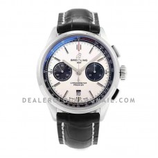 Premier B01 Chronograph 42 Silver Dial Ref: AB0118221G1X1
