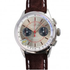 Premier B01 Chronograph 42 Wheels and Waves Silver Dial in Steel Ref: AB0118A31B1X2