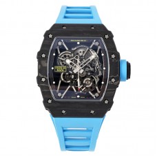 RM 035-01 Rafael Nadal NTPT Carbon on Blue Rubber Strap (Sonic) RM 035-01 Rafael Nadal NTPT Carbon on Blue Rubber Strap (Sonic)