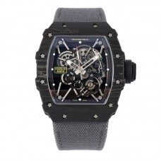 RM 035-01 Rafael Nadal NTPT Carbon on Grey Nylon Strap (Sonic) RM 035-01 Rafael Nadal NTPT Carbon on Grey Nylon Strap (Sonic)