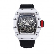 RM 035-01 Rafael Nadal White NTPT on Black Nylon Strap RM 035-01 Rafael Nadal White NTPT on Black Nylon Strap