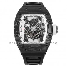 RM 055 Bubba Watson Americas Edition White Legend in NTPT on Black Rubber Strap