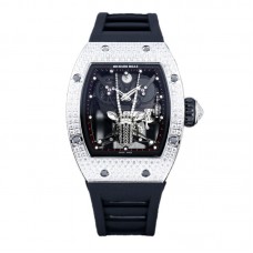 RM 51-05 Oryx Tourbillon in Steel with Diamond Bezel