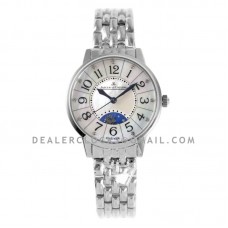 Rendez-vous Classic Night & Day 34mm MOP Dial in White Gold on Bracelet