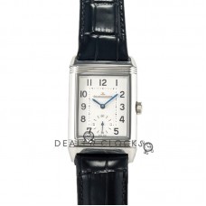 Reverso Tribute Duoface Small Second White/Black Dial